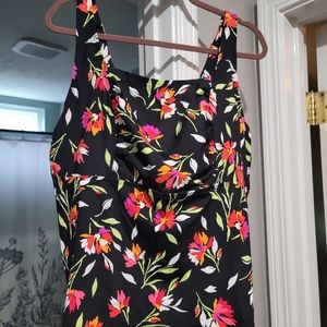 Womens plus size tankini swim top